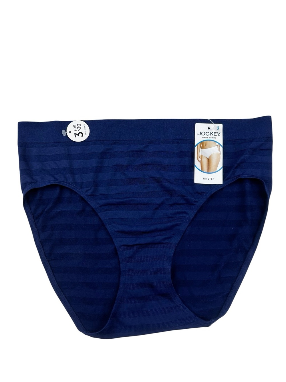 Jockey Matte & Shine Seamfree Hipster Size 9 / 2XL